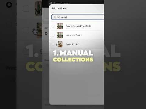 What are Shopify Collections?