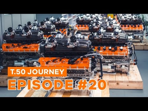 T.50 VLOG | EPISODE #20 | COSWORTH GMA V12 PRODUCTION