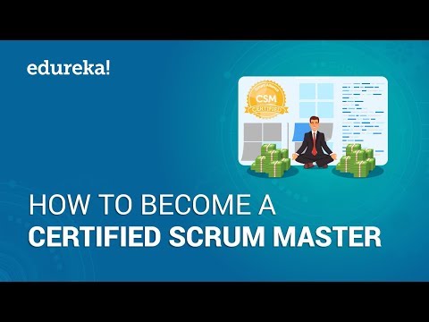 How to Become a Certified Scrum Master | Scrum Master Certification Training | Edureka