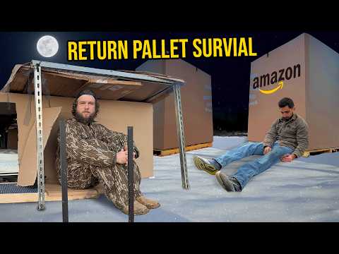 1v1 Amazon Return Pallet Overnight Survival Challenge!