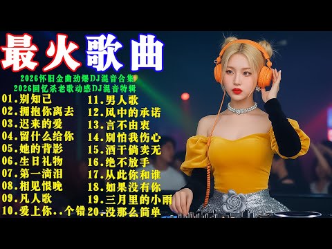 2026怀旧金曲劲爆DJ混音合集『别知己』『拥抱你离去』『迟来的爱』『留什么给你 』『为何爱得如此落魄』『凡人歌』2026回忆杀老歌动感DJ混音特辑 #热歌推荐 #车载dj音乐 #百听不厌 #最新音乐