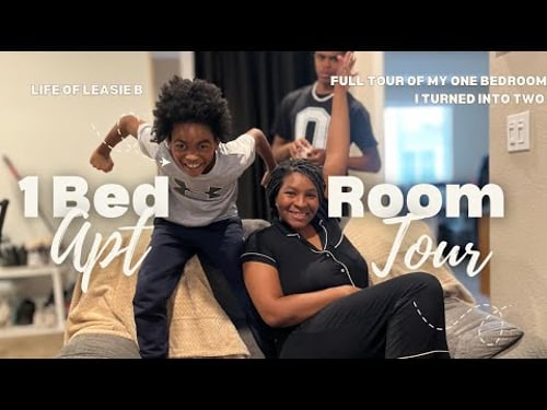 Living In A One Bedroom with Kids? (Here's How I Made it Work ! Detailed Tour)