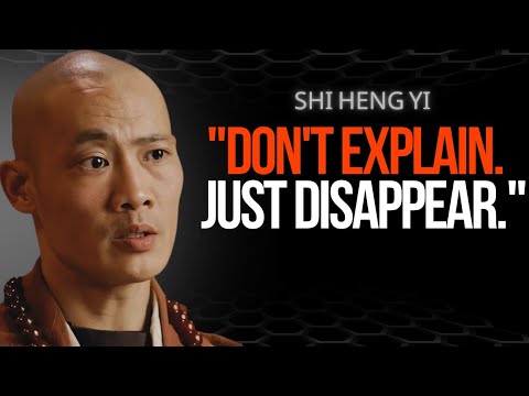 The Art of Disappearing: 7 Things to Remove Without Explanation 😶 | Shi Heng Yi