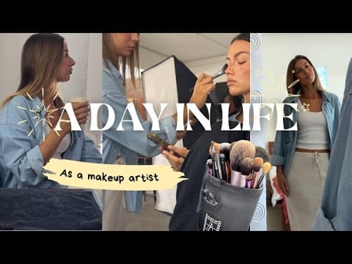 My First Vlog! Spend a Day with Me | Makeup Artist Edition