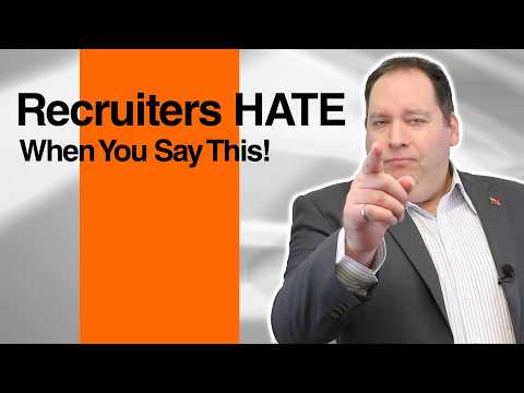 NEVER Say THESE in a Job Interview – The Complete Guide to Avoiding Rejection