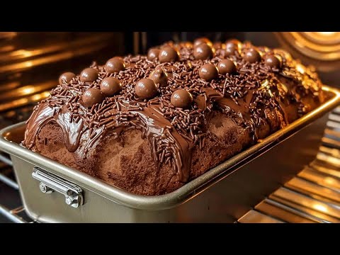 Do You Have 1 Egg? 🥚 Grandma's Best Chocolate Cake with a Secret Recipe! Simple Ingredients!