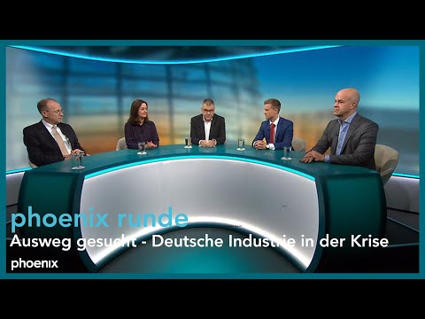 phoenix runde: Ausweg gesucht - Deutsche Industrie in der Krise