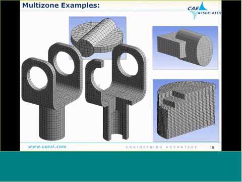 Adv. Meshing Methods in ANSYS Workbench | CAE Associates | ANSYS e-Learning