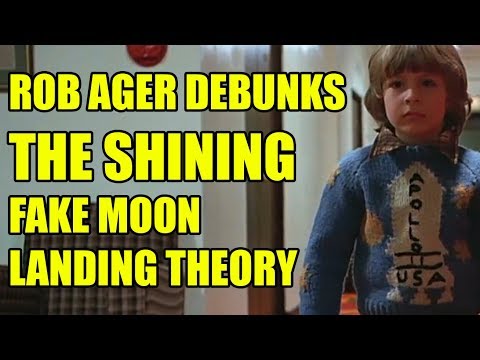 Rob Ager debunks THE SHINING fake moon landing movie theory - collative learning