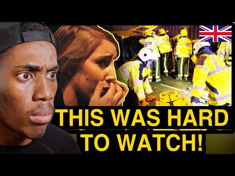 American Reacts to NHS Rescue After Horrific Road Accident