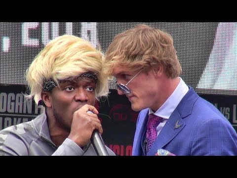 Logan Paul vs. KSI FULL INSANE PRESS CONFERENCE