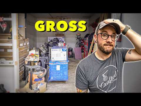 I've Been Hiding Part of my Shop // WORKSHOP RENOVATION 22