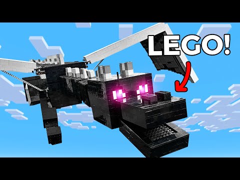 I Made the Ender Dragon using 10,000 LEGOs!