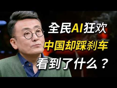 全民AI狂欢,中国为何突然踩下刹车?真相让人倒吸一口凉气!#窦文涛 #圆桌派 #梁文道 #圆桌派第二季 #经济 #认知#家庭 #科技