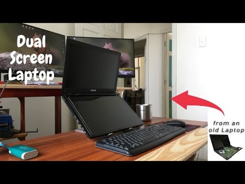 I Built My Own Dual Screen Laptop!