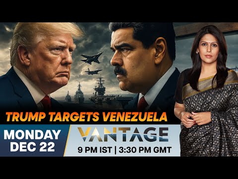 LIVE | US-Venezuela Oil Standoff: Trump’s Blockade and the Risk of War | Vantage with Palki Sharma