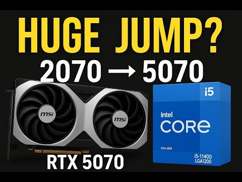 2070 Super → RTX 5070: Was The GPU-Only Upgrade Worth It?