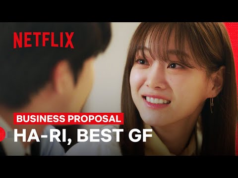 Ha-ri Shields Tae-moo from the Rain ☔️ | Business Proposal | Netflix Philippines