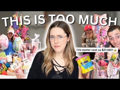 Influencers on TikTok Have Taken Easter TOO FAR… They Spent $27,000!!!!