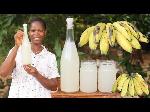 HOW TO MAKE BANANA WINE RECIPE !! | WINE RECIPE | LOCAL WINE RECIPE...