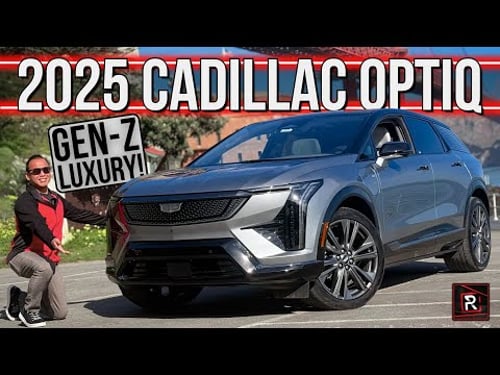 The 2025 Cadillac Optiq Is A Luxury SUV Optimized For Younger Buyers Who Love Tech