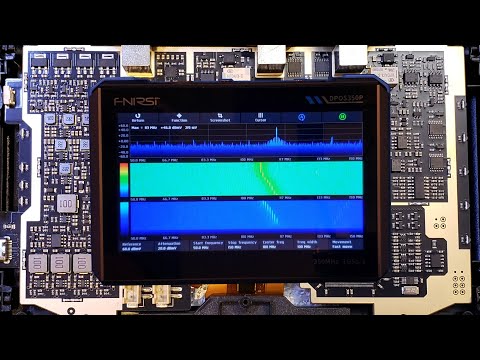 FNIRSI DPOS350P 350 MHz Oscilloscope/Spectrum Analyzer/Frequency Response Analyzer Review/Teardown