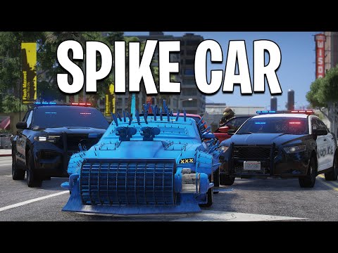 I Became A Getaway Driver In A Spike Car on GTA 5 RP