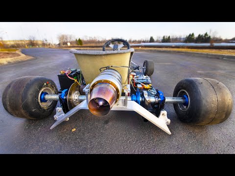 Jet Powered Go Kart