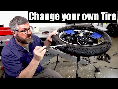 How to Change & Balance Your Own Motorcycle Tire.