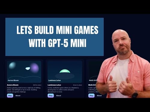 GPT-5 Mini is a good model....if you like orbs