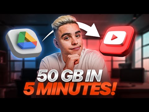 Uploading MASSIVE Videos To YouTube from Google Drive