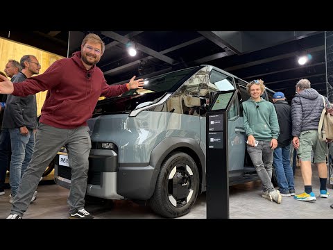 Kia’s Super Cool Electric Van! PV5 Has So Much Storage & Useful Features