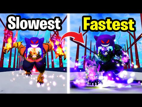 Slowest To Fastest Fruits in Blox Fruits Update 28