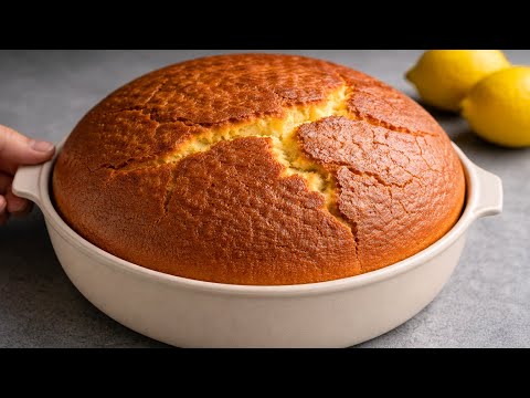 Der berühmte französische Joghurtkuchen in 5 Minuten! Omas geheimer Kuchen!