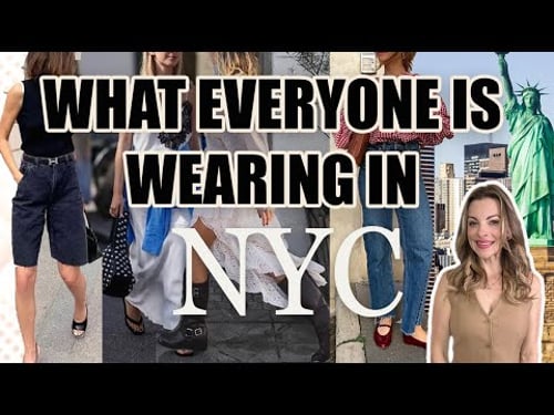 What Everyone is Wearing in NYC + NYC VLOG!