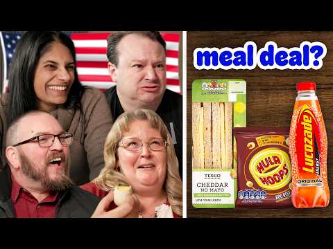 Americans Shocked by Average British Lunch!