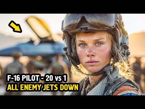 Female F-16 Pilot Hid Her True Skills — Until 20 Enemy Jets Attacked and She Shot Them All Down
