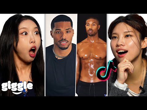 Korean Girls React to Attractive Black Guys TikToks!