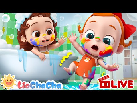 🔴Bath Time Safety Song | Safety for Kids | LiaChaCha Nursery Rhymes & Kids Songs