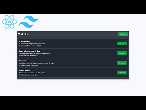 Criando uma TODO List com React e Tailwind