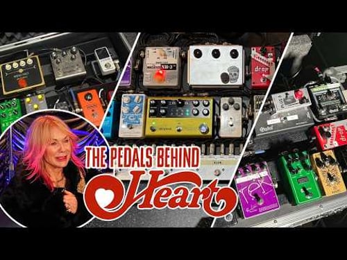 Heart's Pedalboards Revealed! Nancy Wilson, Ryan Waters & Ryan Wariner