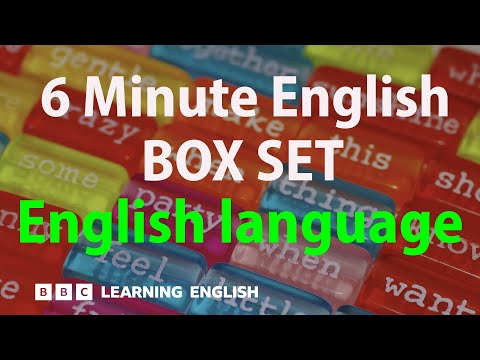 BOX SET: 6 Minute English - 'English language' English mega-class! 30 minutes of new vocab!