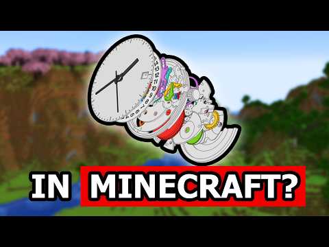 Making a Mechanical Watch in Minecraft! | The Mainspring