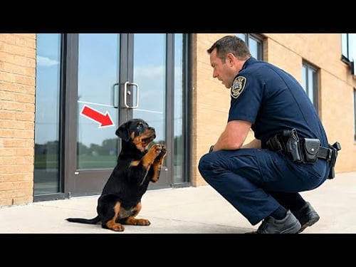 Puppy Begged a U.S Police Officer for Help — What Happened Next Shocked Everyone!