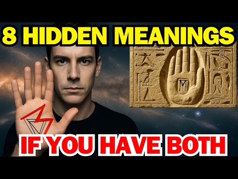 8 Hidden Meanings of the crescent moon and letter M on palms