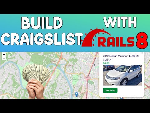 Build Craigslist with Rails 8. Display Listings on A Map!