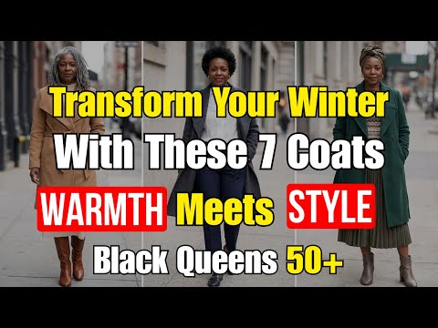 7 Winter Coats You’ll Keep Reaching | For Older Black Women Over 50