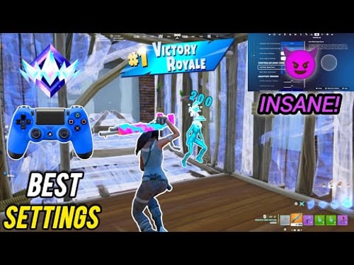 Meet the Mechanical DEMON of PS4 Controller + Best Controller Settings on Fortnite Chapter 7