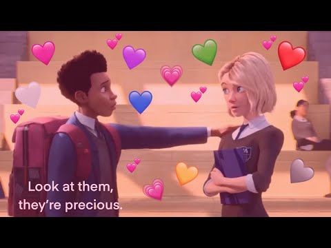 Miles & Gwen holding my heart hostage for almost 12 minutes (Into The Spider-Verse)