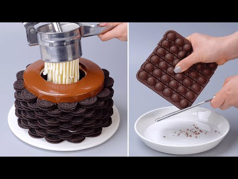 Creative Chocolate Cake Recipes For Weekend | Satisfying DIY Cake Decorating Tutorials | So Tasty